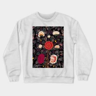 Minhwa: Peony Jungle F Type Crewneck Sweatshirt